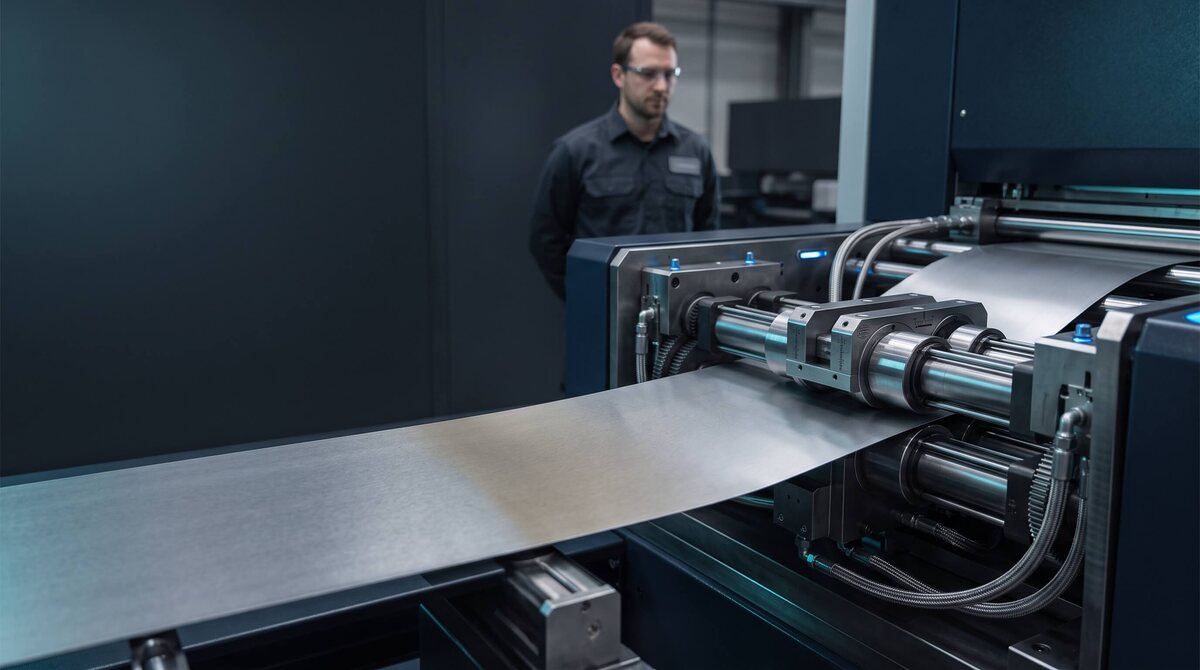 Anlage passt Prozessparameter automatisiert an Materialschwankungen an