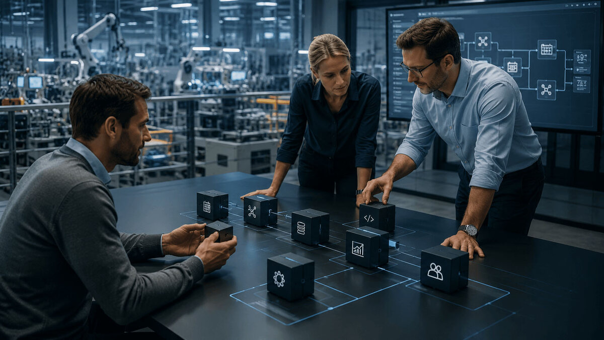Einzeln einsetzbare Software-Bausteine des OptWare Hub