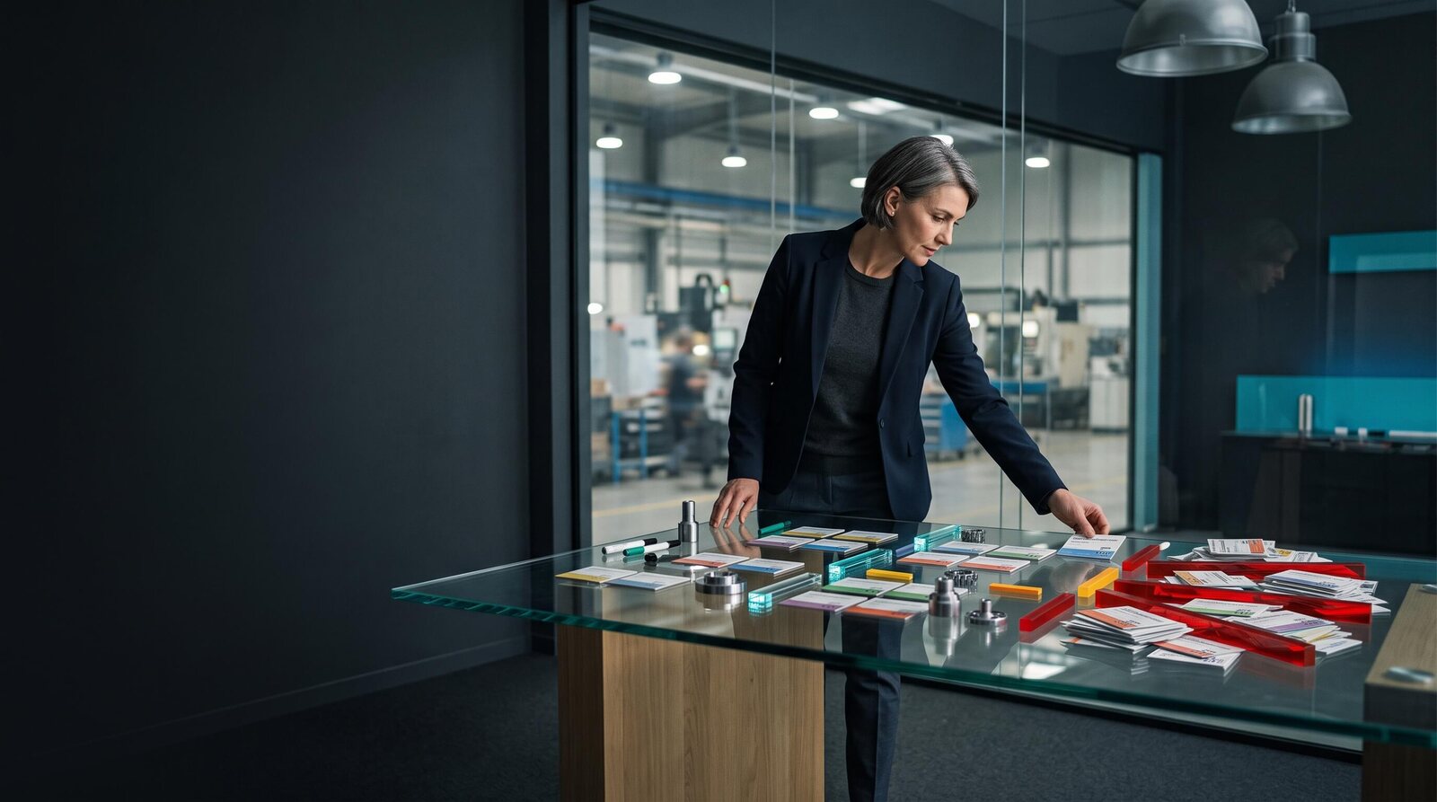 Planer bewertet die Auftragsreihenfolge am konfigurierbaren Leitstand